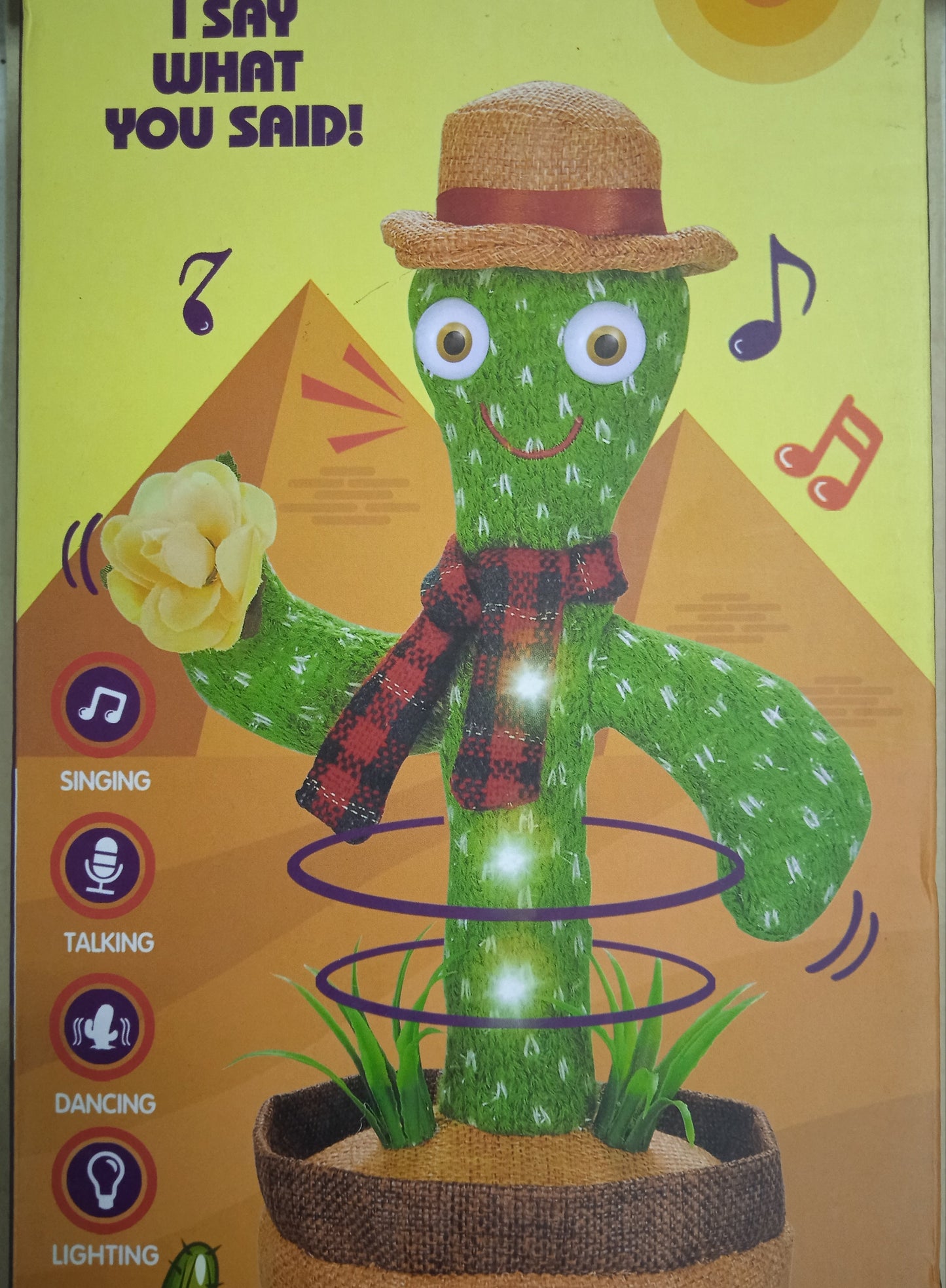 Stuffed Toy Dancing Cactus