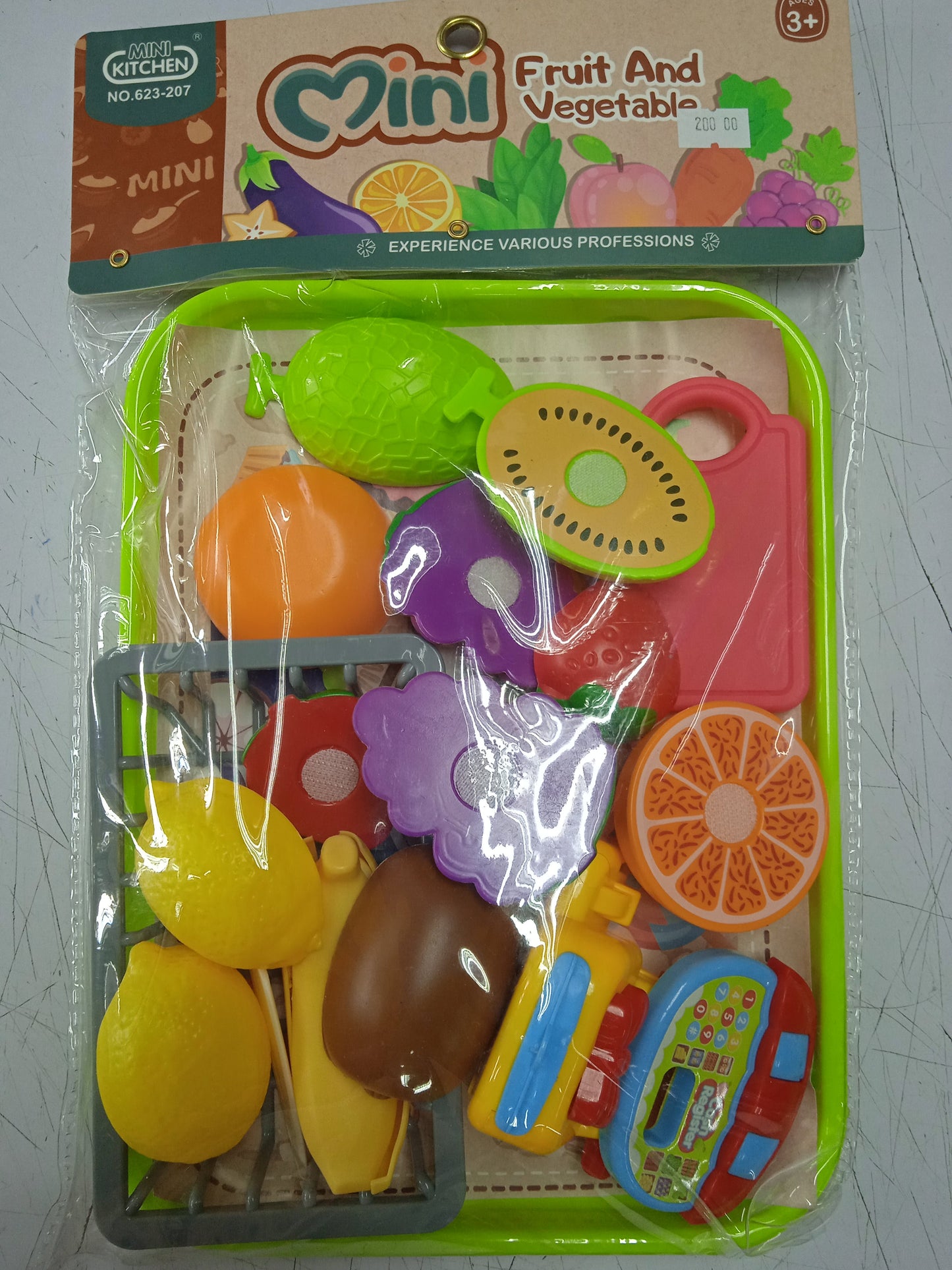 Play Set Mini Fruits and Vegetable