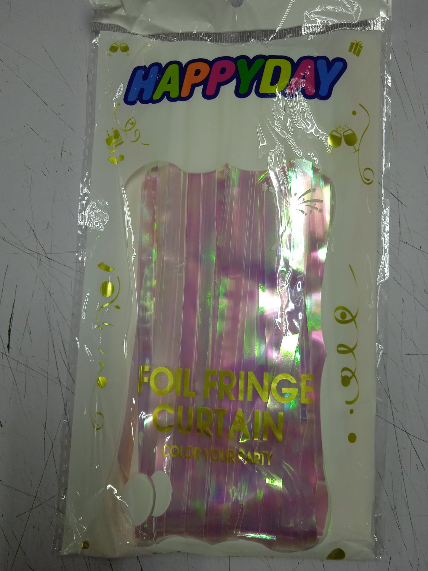 Foil Curtain Iridescent