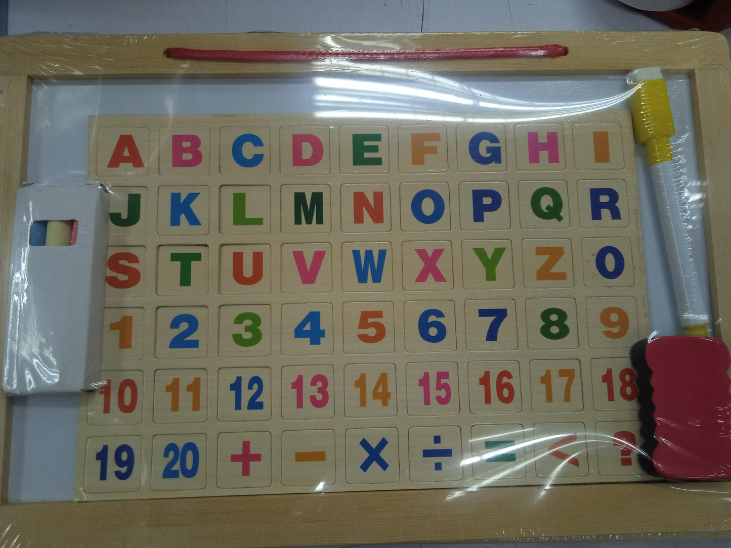 Educational Wooden White Board
