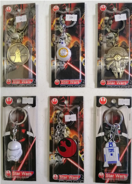 Keychain Star Wars Character Assorted