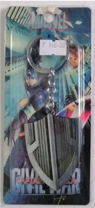 Keychain Captain America Shield