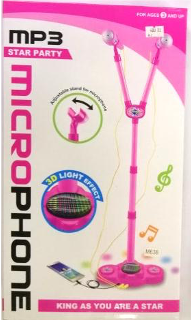 Musical Toy Star Party Microphone