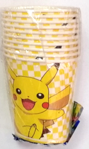 Paper Cups with Characters