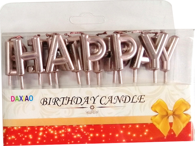 Candle Happy Birthday Set