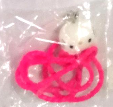 Lanyard Hello Kitty ID Lace Dark Pink