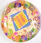 Paper Plate Happy Birthday with Egg
