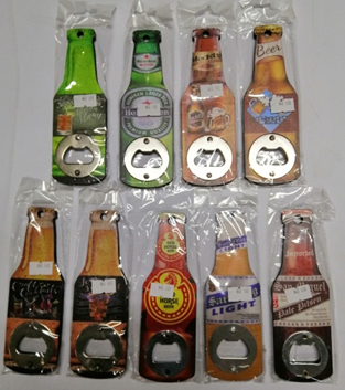 Fridge Magnet Wood Bottle Opener