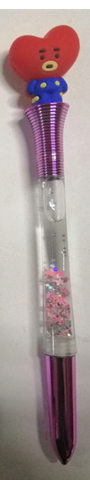 Pen with Light & Glitters