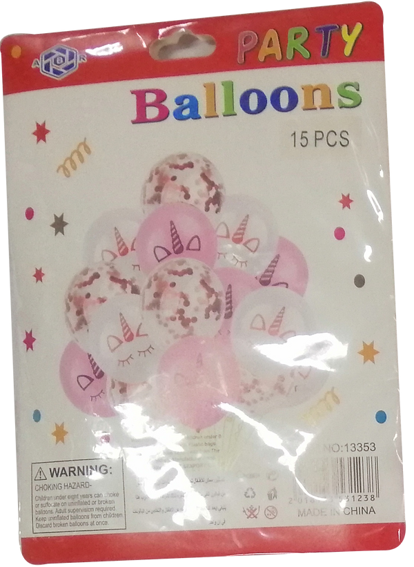 Balloon Set Unicorn