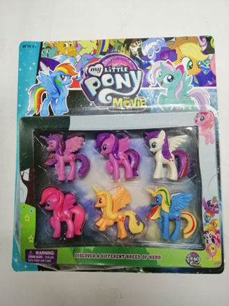 Figure Little Pony (6in1)