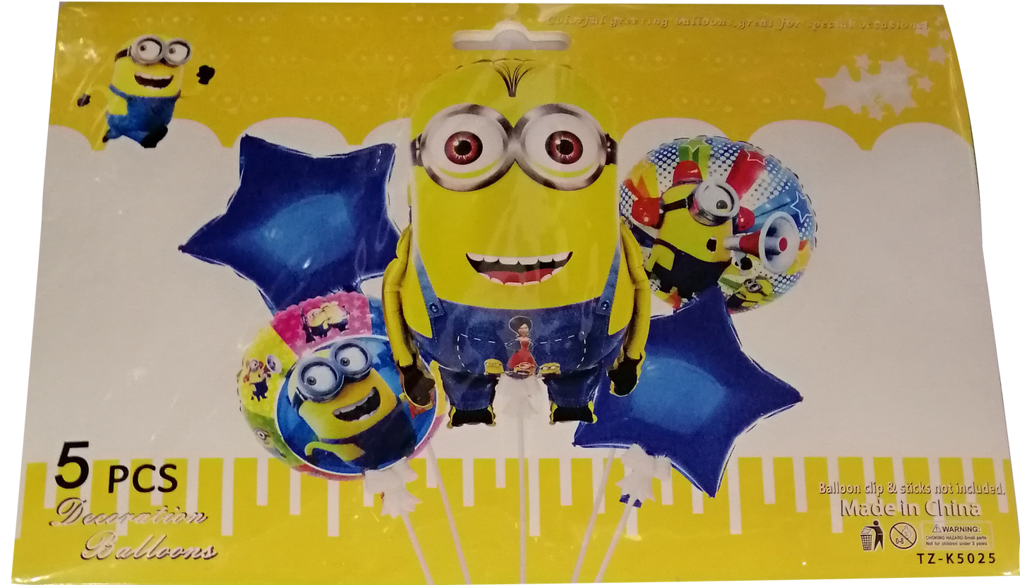 Foil Balloon Round Minions