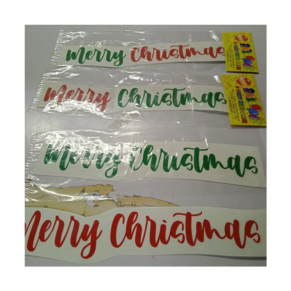 Sticker Merry Christmas Cursive