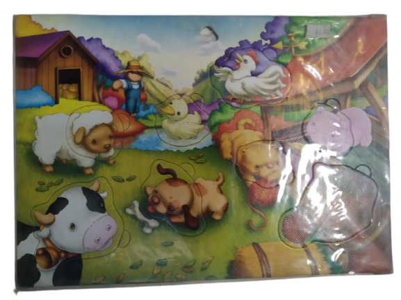 Puzzle Farm Animals