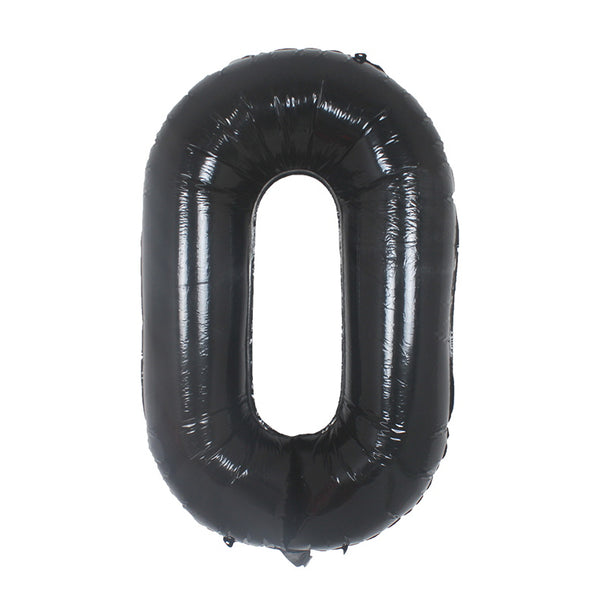 Foil Number Balloon (2FT) Black