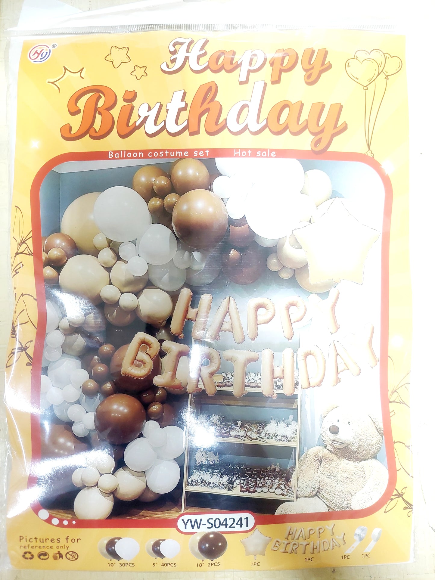 Big Set Hbd Balloon Decor