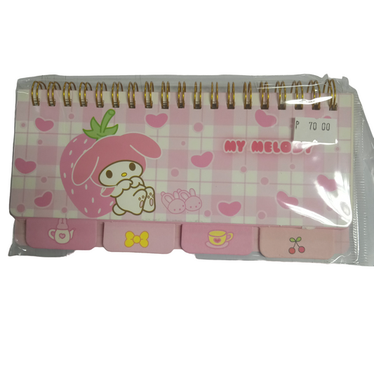 Notebook My Melody Rectangle