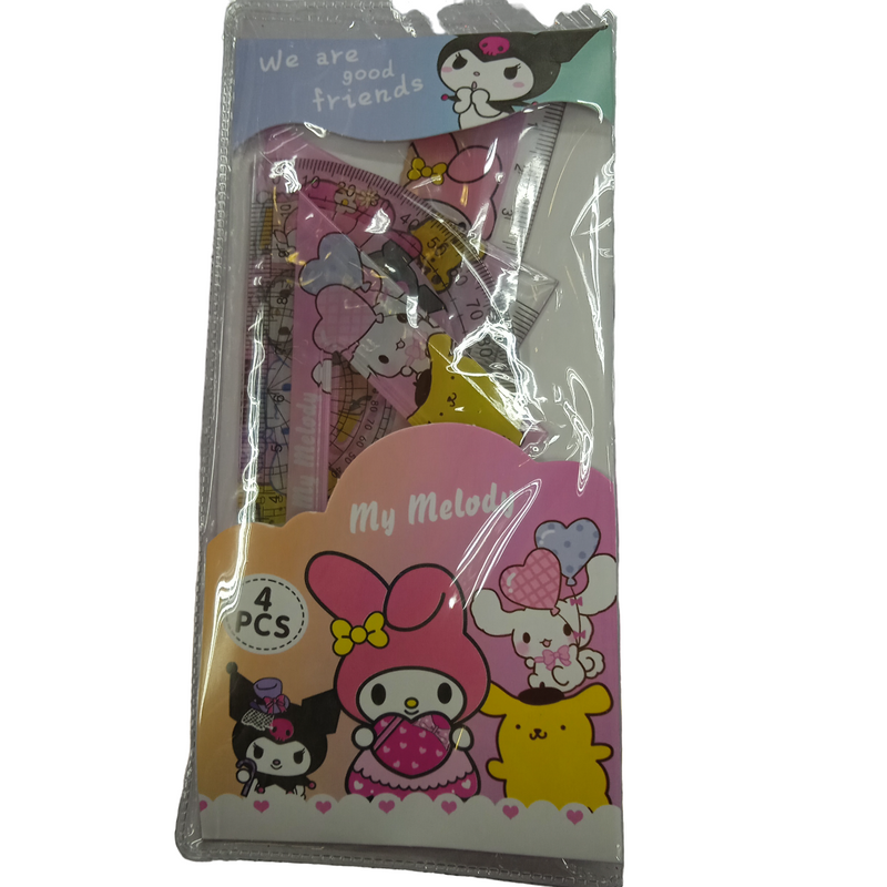 Ruler Set Sanrio