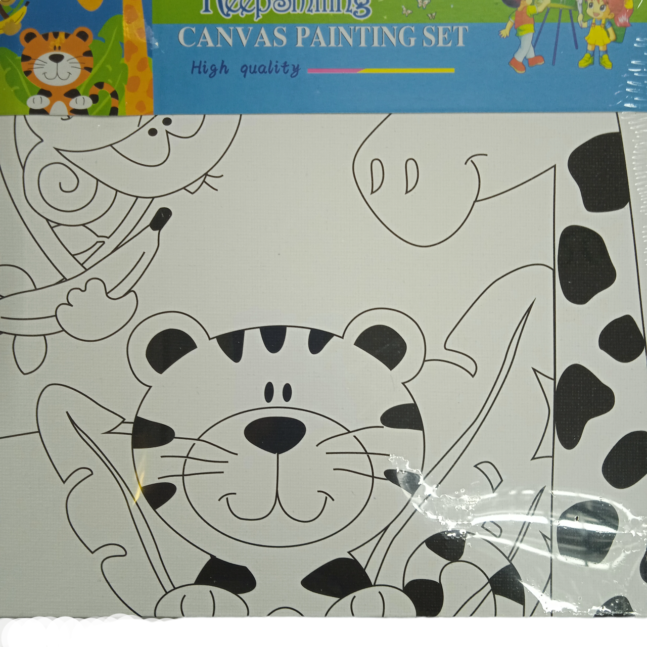 Coloring Set DIY Canvas / Cardboard Painting Set