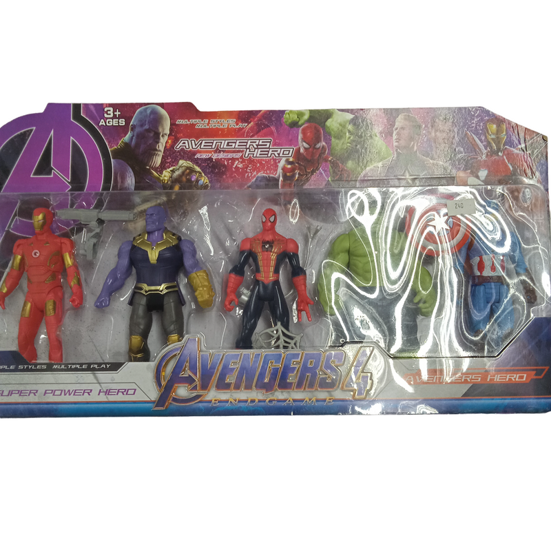 Figure Carded Avengers 5in1