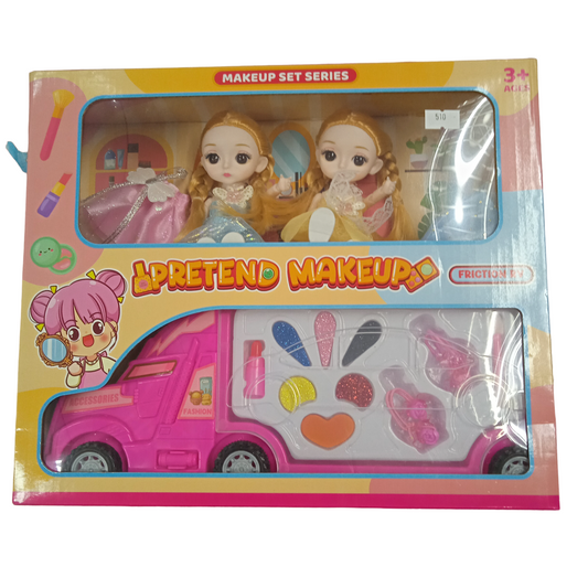 Doll Pretend Makeup Doll (2in1)