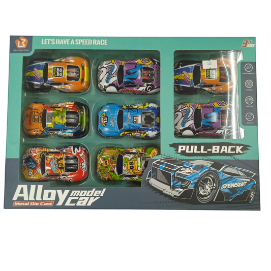 Toy Car Alloy Model Car (8in1)