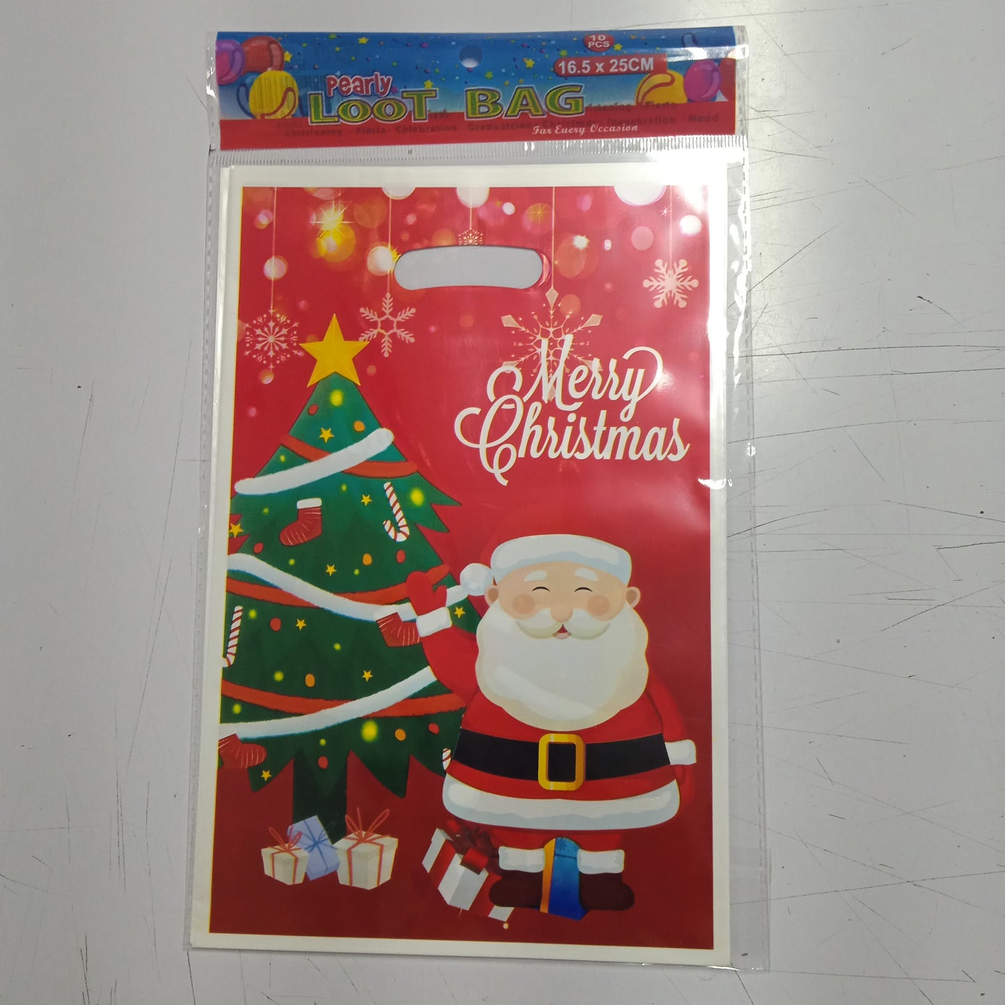 Christmas loot bag
