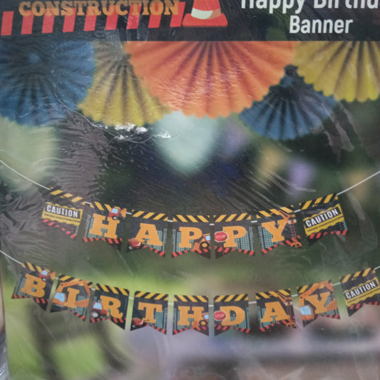 Happy birthday banner