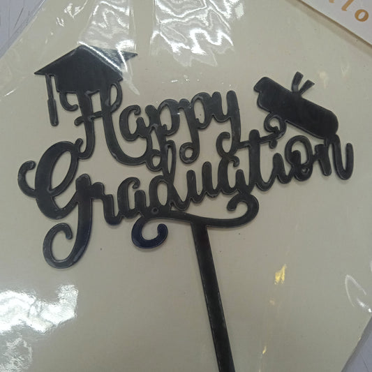 Cake Topper Happy Graduation