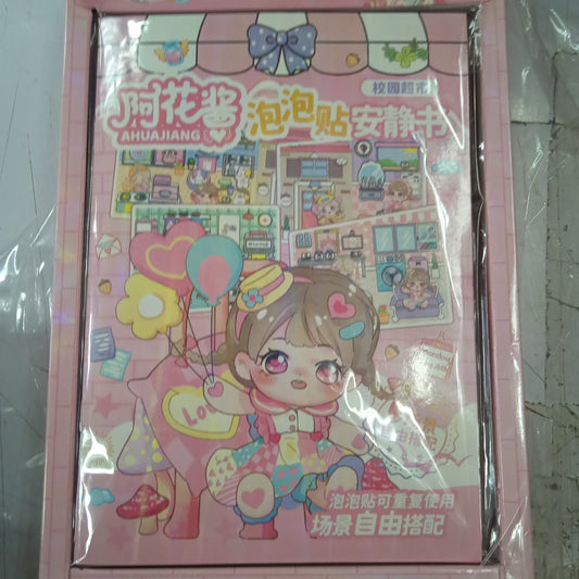 Sticker doll
