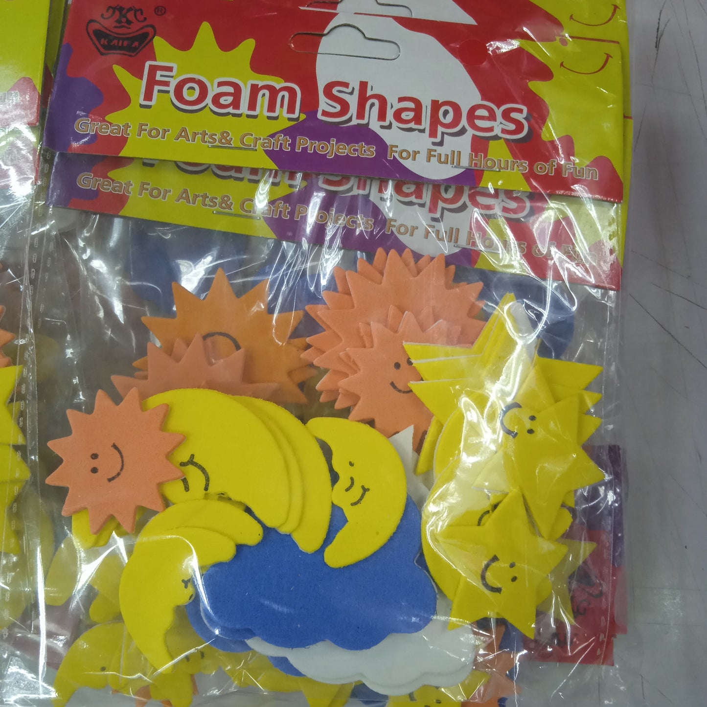 Foam Shape Decorations