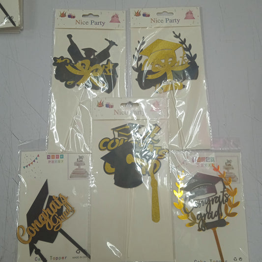 Cake topper Graduation