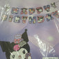 Happy birthday banner Sanrio