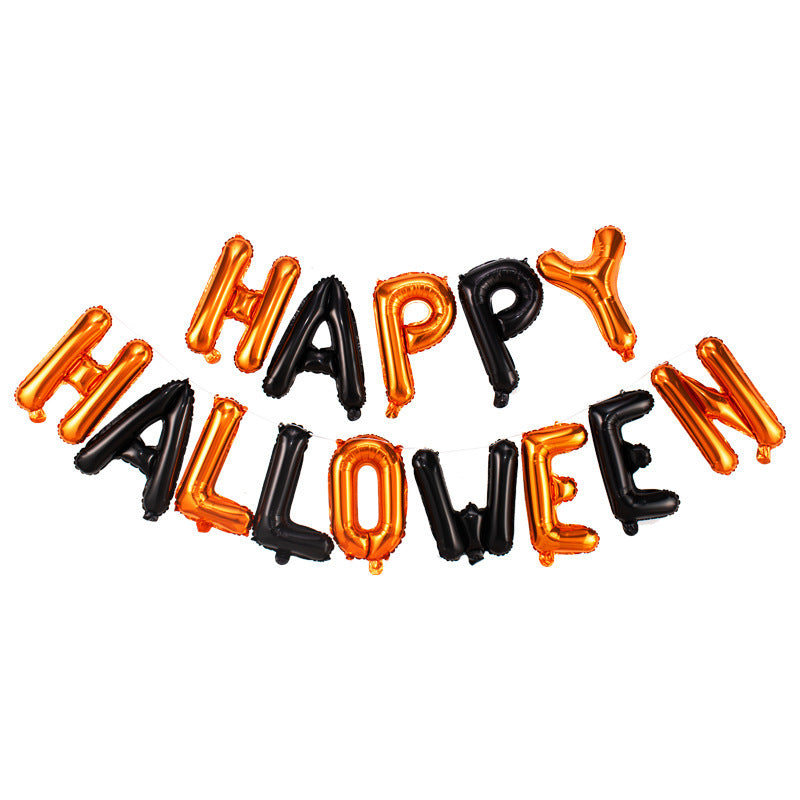 Happy Halloween Foil Balloon Set