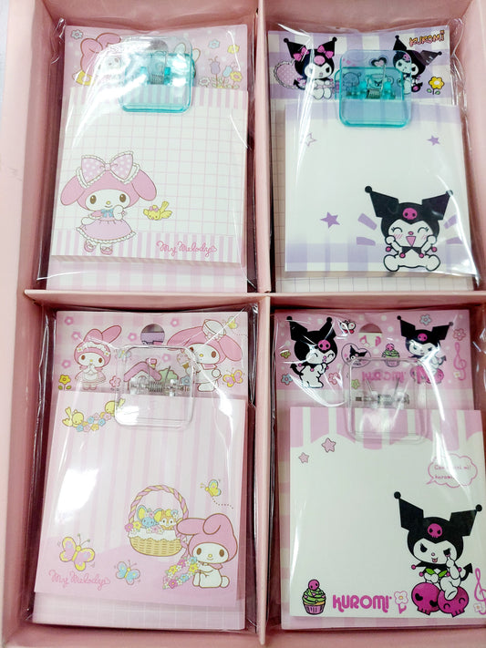 Sanrio Pad w/ Clip