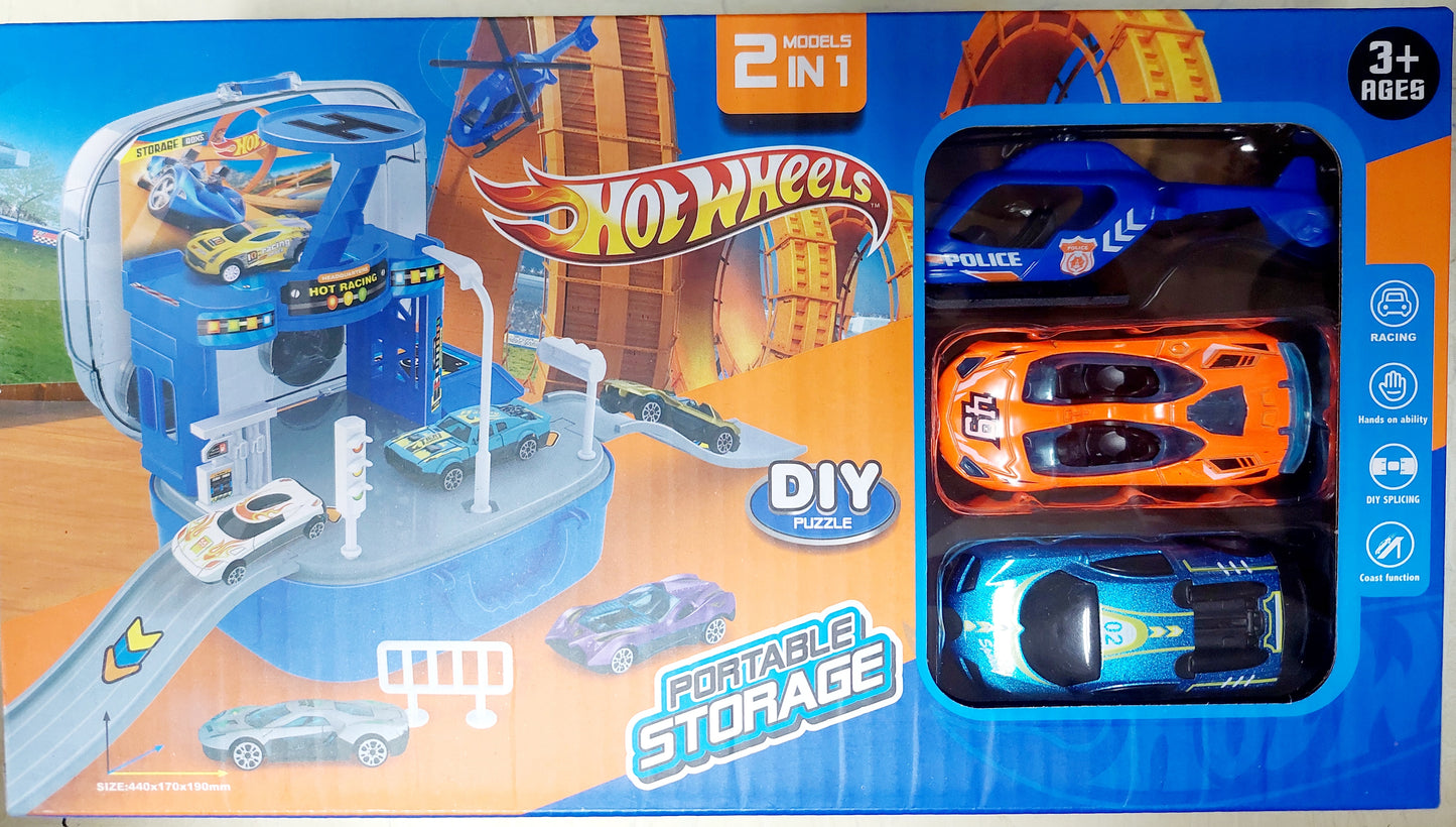 Hotwheels 2in1 w/ Portable Storage