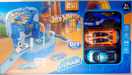 Hotwheels 2in1 w/ Portable Storage