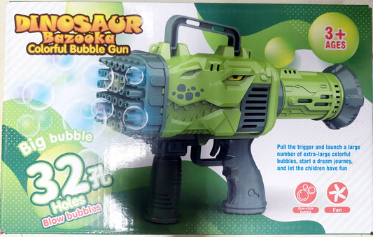 Dinosaur Bazooka Bubbles