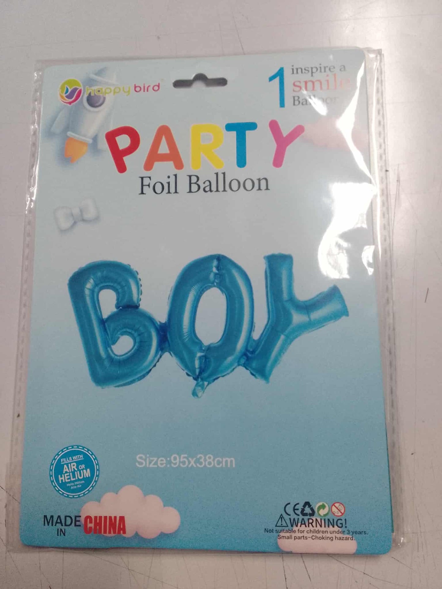 Foil Balloon Boy and Girl