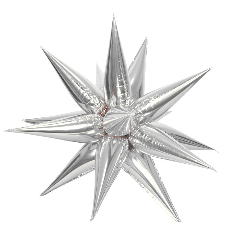Exploding Foil Balloon Star Point