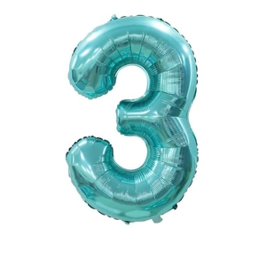 Foil Number Balloon (2FT) Tiffany