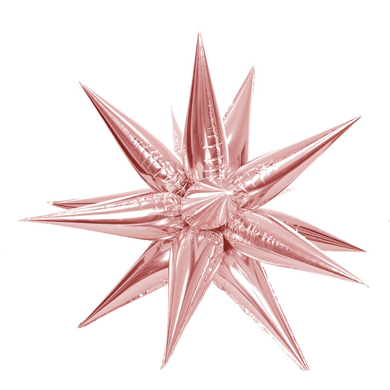 Exploding Foil Balloon Star Point