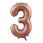 Foil Number Balloon (2FT) Chocolate