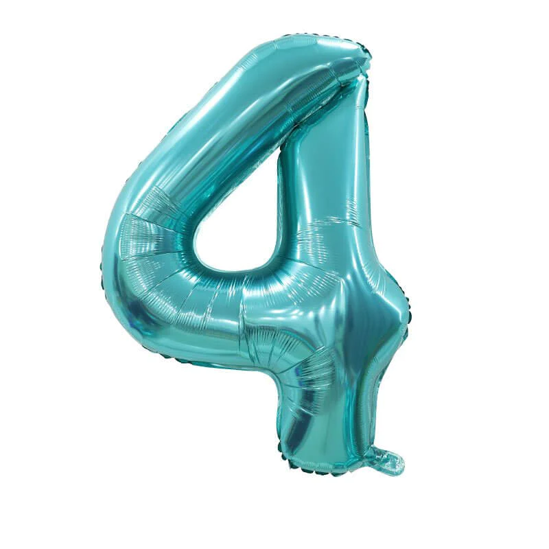 Foil Number Balloon (2FT) Tiffany