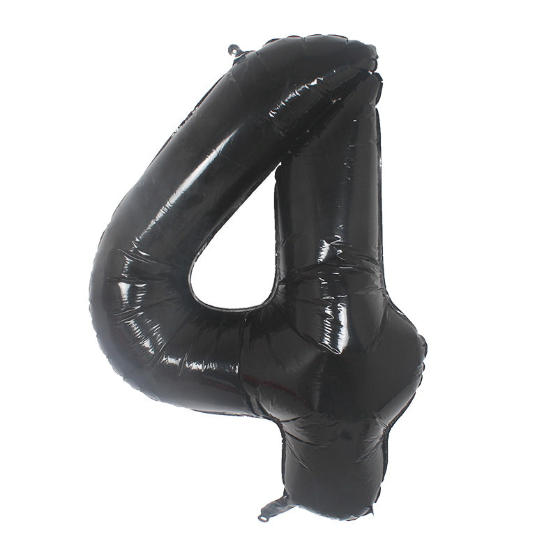 Foil Number Balloon (2FT) Black