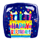 Foil Balloon Happy Birthday cursive