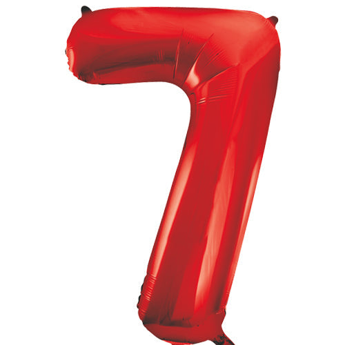 Foil Number Balloon (2FT) Red