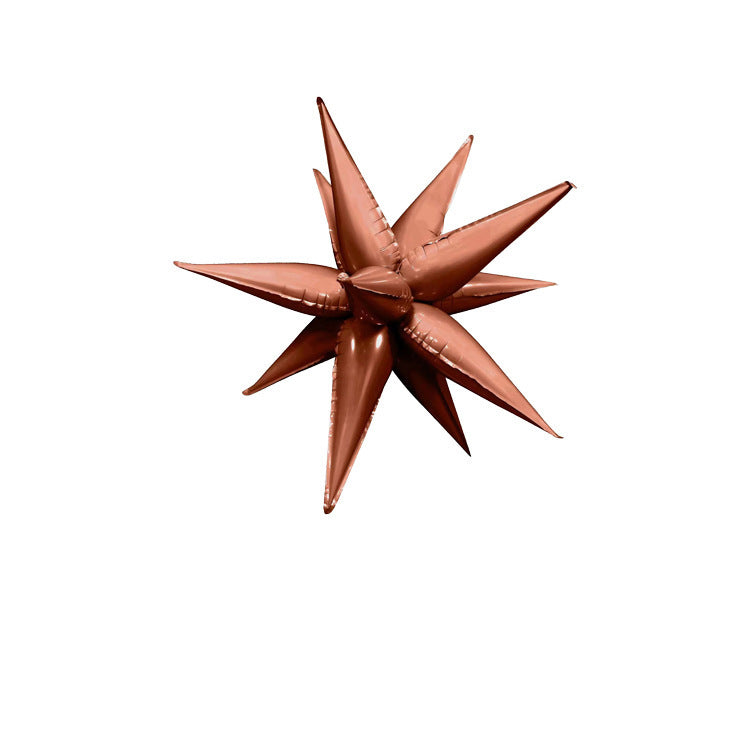 Exploding Foil Balloon Star Point