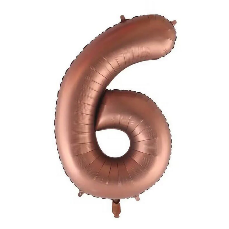 Foil Number Balloon (2FT) Chocolate