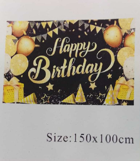 Cloth Banner  Happy Birthday BOY